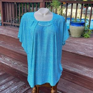 Jon & Anna Size 3X New With Tags Flowy Blouse